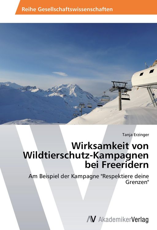 Produktbild: Wirksamkeit von Wildtierschutz-Kampagnen bei Freeridern