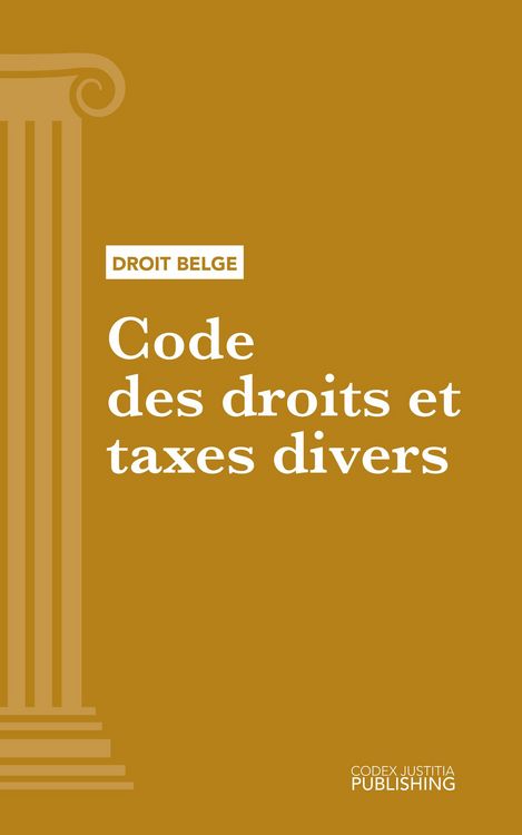 Produktbild: Code des droits et taxes divers