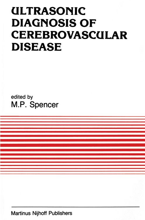 Produktbild: Ultrasonic Diagnosis of Cerebrovascular Disease