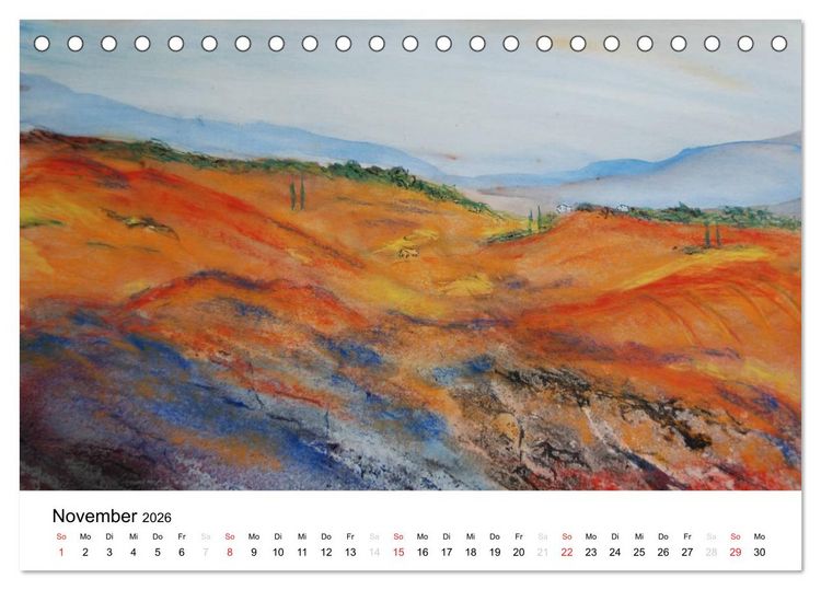 Produktbild: Heike Adam - Italienische Reise (Tischkalender 2026 DIN A5 quer), CALVENDO Monatskalender