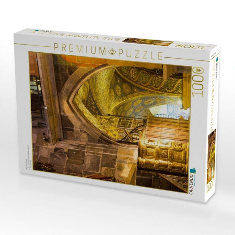 Produktbild: CALVENDO Puzzle Aachen, Dom | 1000 Teile Lege-Gr&ouml;&szlig;e 64x48cm Foto-Puzzle f&uuml;r gl&uuml;ckliche Stunden