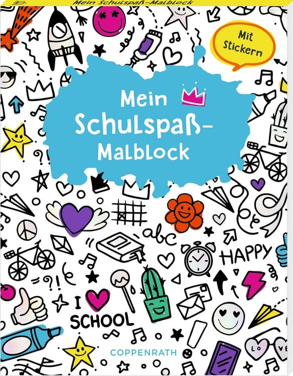 Produktbild: Malblock &ndash; Mein Schulspa&szlig;-Malblock