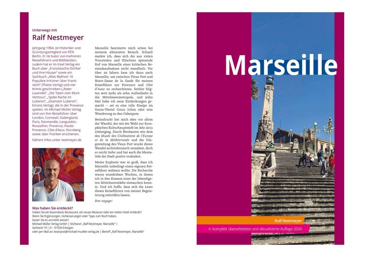Produktbild: MICHAEL M&Uuml;LLER Reisef&uuml;hrer Marseille MM-City