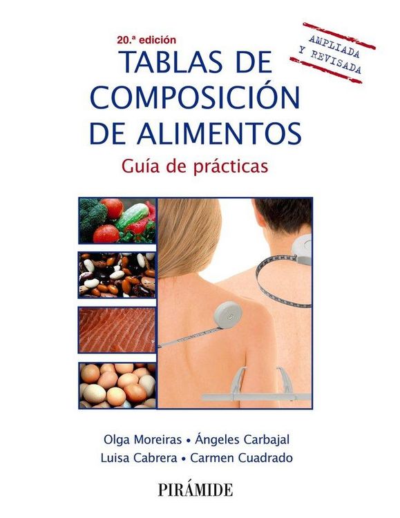 Produktbild: Tablas de composici&oacute;n de alimentos