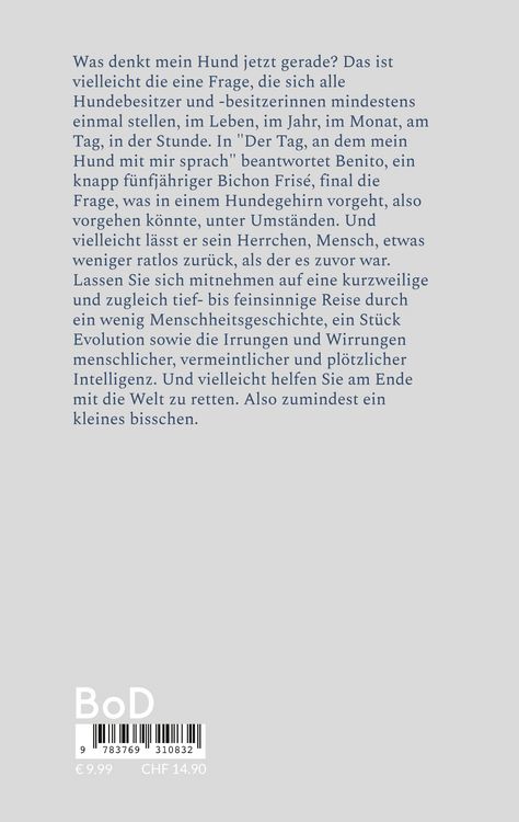 Produktbild: Der Tag, an dem mein Hund mit mir sprach