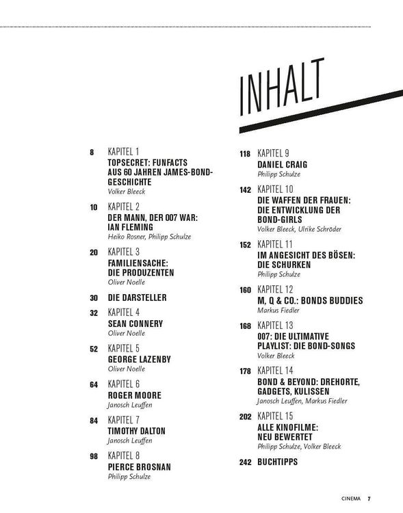 Produktbild: Cinema pr&auml;sentiert: Inside James Bond (Erweiterte Neuausgabe)