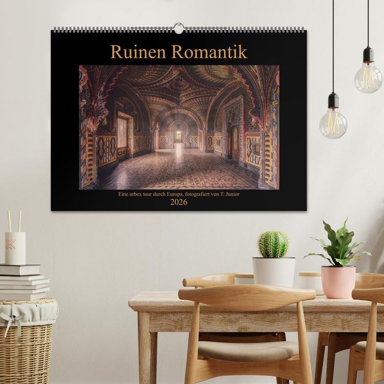 Produktbild: Ruinen Romantik (Wandkalender 2026 DIN A2 quer), CALVENDO Monatskalender