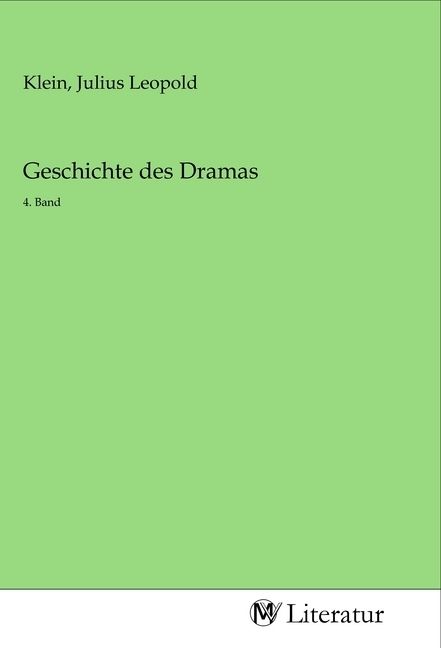 Produktbild: Geschichte des Dramas