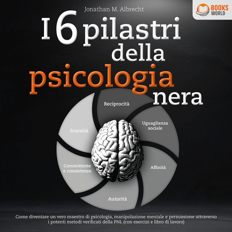 Produktbild: I 6 pilastri della psicologia nera: Come diventare un vero maestro di psicologia, manipolazione mentale e persuasione attraverso i potenti metodi verificati della PNL (con esercizi e libro di lavoro)