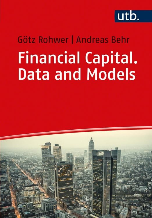 Produktbild: Financial Capital. Data and Models