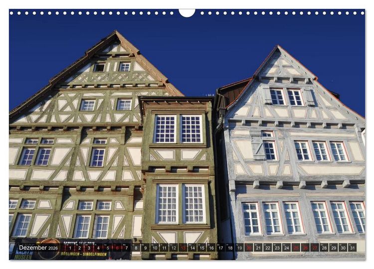 Produktbild: Spaziergang in B&ouml;blingen (Wandkalender 2026 DIN A3 quer), CALVENDO Monatskalender
