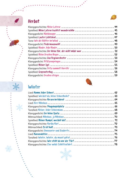 Produktbild: Das Krippen-Jahreszeitenbuch: Spiellieder & Klanggeschichten