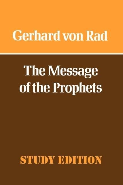 Produktbild: The Message of the Prophets