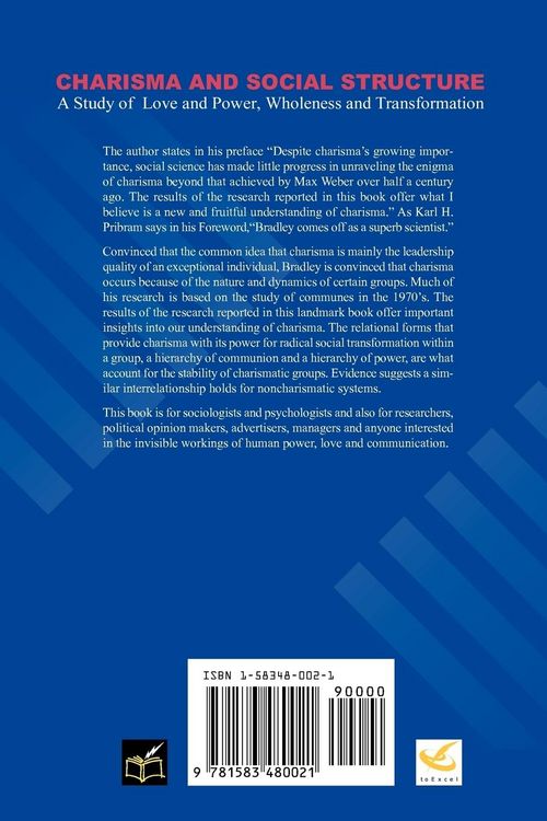 Produktbild: Charisma and Social Structure