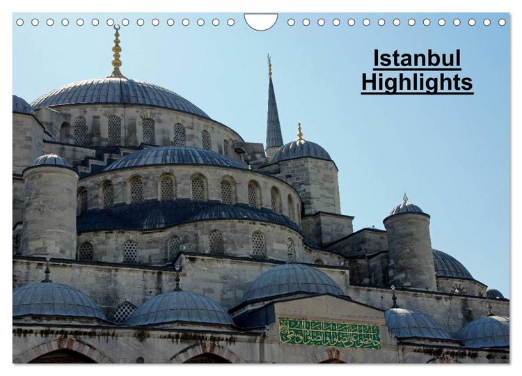 Produktbild: Istanbul Highlights (Wandkalender 2026 DIN A4 quer), CALVENDO Monatskalender