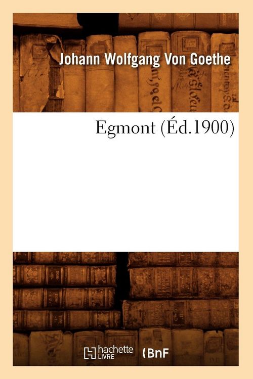 Produktbild: Egmont (&Eacute;d.1900)