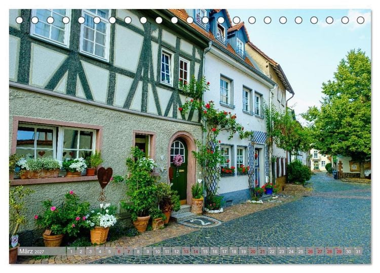 Produktbild: Ein Blick auf Hanau-Steinheim (Tischkalender 2027 DIN A5 quer), CALVENDO Monatskalender