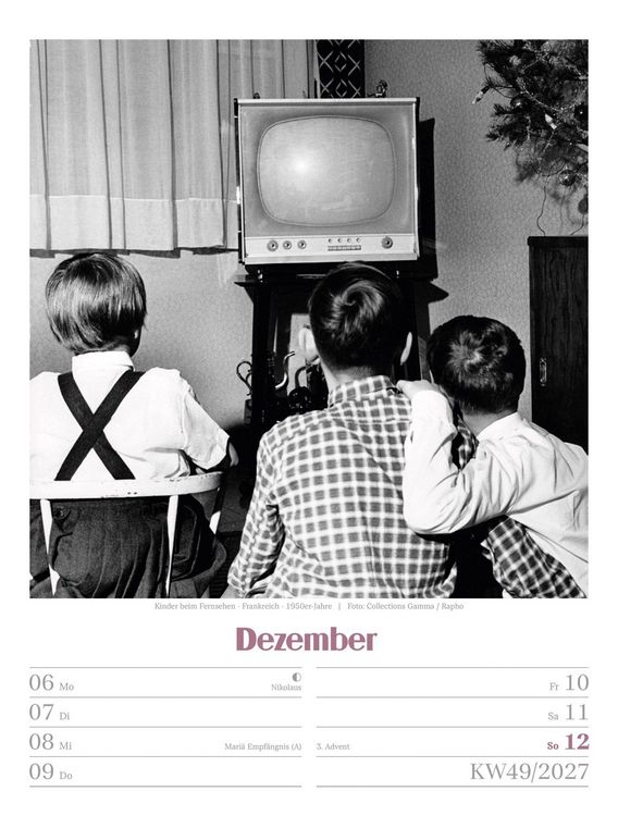 Produktbild: Die gute alte Zeit Wochenplaner Kalender 2027