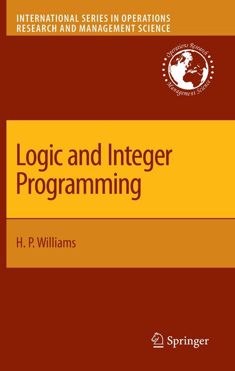 Produktbild: Logic and Integer Programming