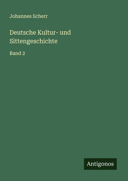 Produktbild: Deutsche Kultur- und Sittengeschichte