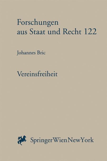 Produktbild: Vereinsfreiheit