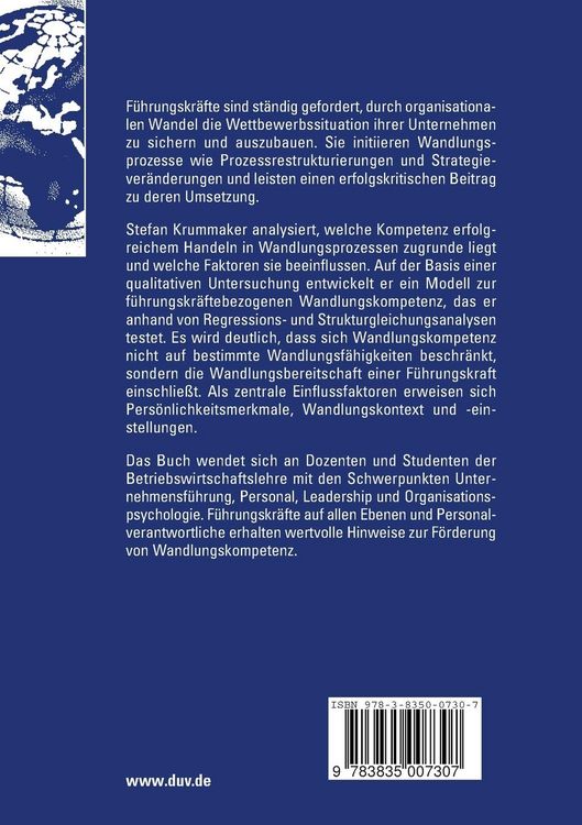 Produktbild: Wandlungskompetenz von Führungskräften