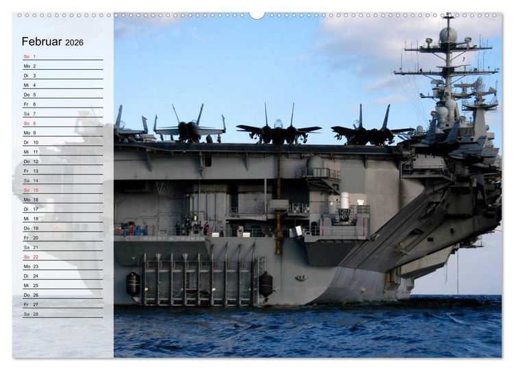 Produktbild: Streitkraft. Milit&auml;rische Impressionen (hochwertiger Premium Wandkalender 2026 DIN A2 quer), Kunstdruck in Hochglanz