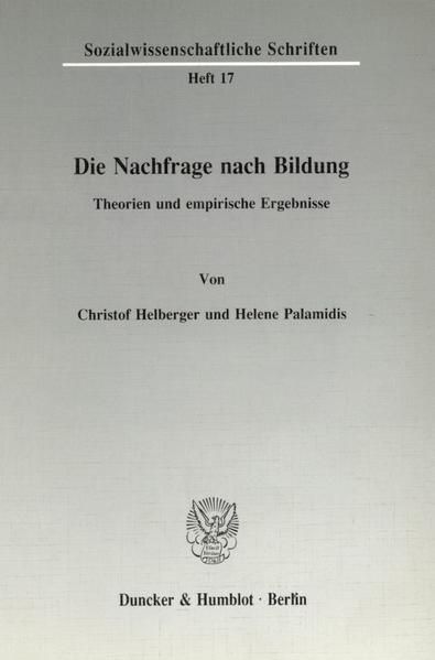 Produktbild: Die Nachfrage nach Bildung.