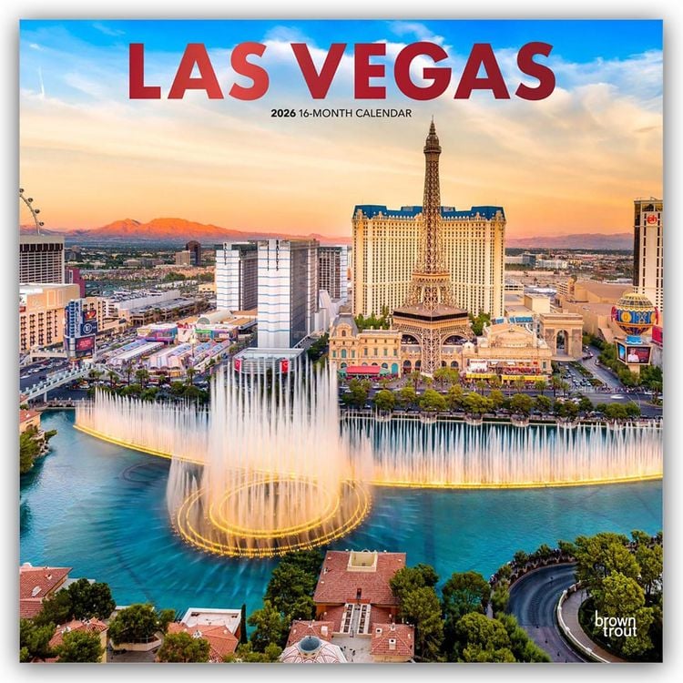 Produktbild: Las Vegas 2026 – 16-Monatskalender