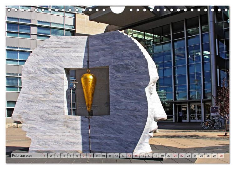 Produktbild: Denver Stadtansichten (Wandkalender 2026 DIN A4 quer), CALVENDO Monatskalender