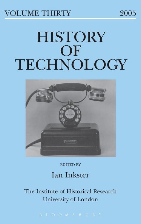 Produktbild: History of Technology Volume 30