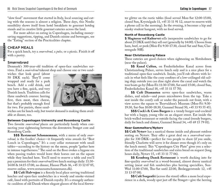 Produktbild: Rick Steves Snapshot Copenhagen & the Best of Denmark (Sixth Edition)
