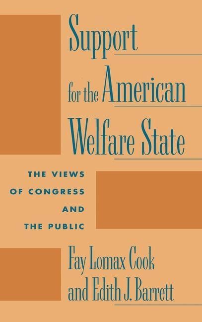 Produktbild: Support for the American Welfare State