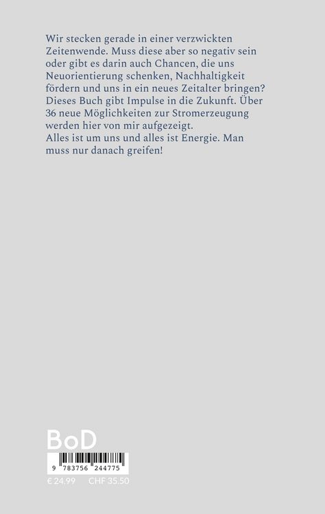 Produktbild: Neue M&ouml;glichkeiten der Stromerzeugung