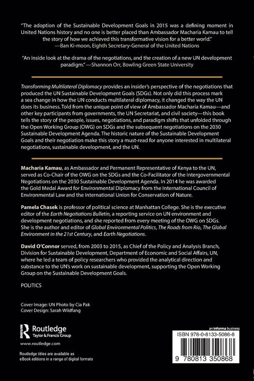 Produktbild: Transforming Multilateral Diplomacy