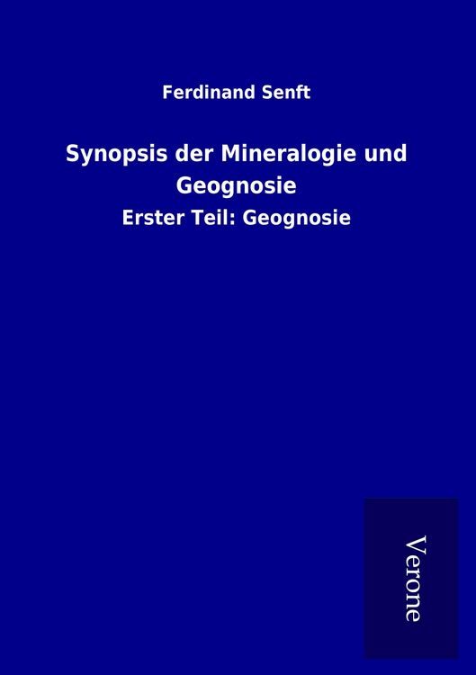 Produktbild: Synopsis der Mineralogie und Geognosie