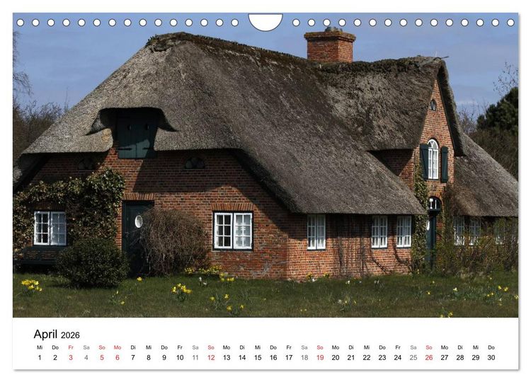 Produktbild: Friesenh&auml;user (Wandkalender 2026 DIN A4 quer), CALVENDO Monatskalender