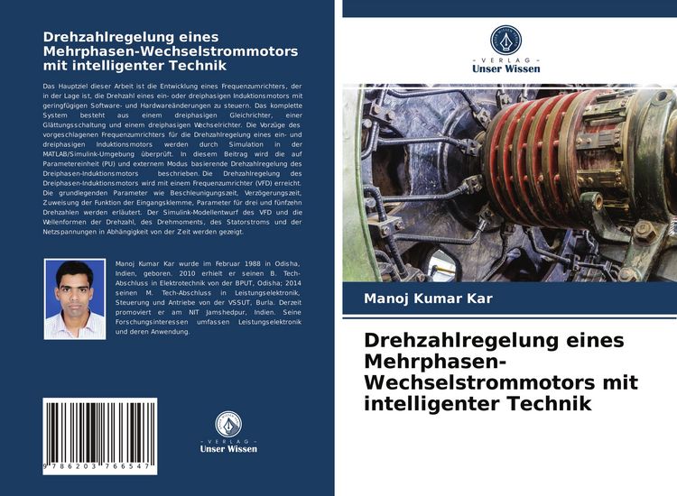 Produktbild: Drehzahlregelung eines Mehrphasen-Wechselstrommotors mit intelligenter Technik
