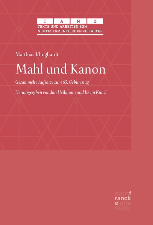 Produktbild: Mahl und Kanon