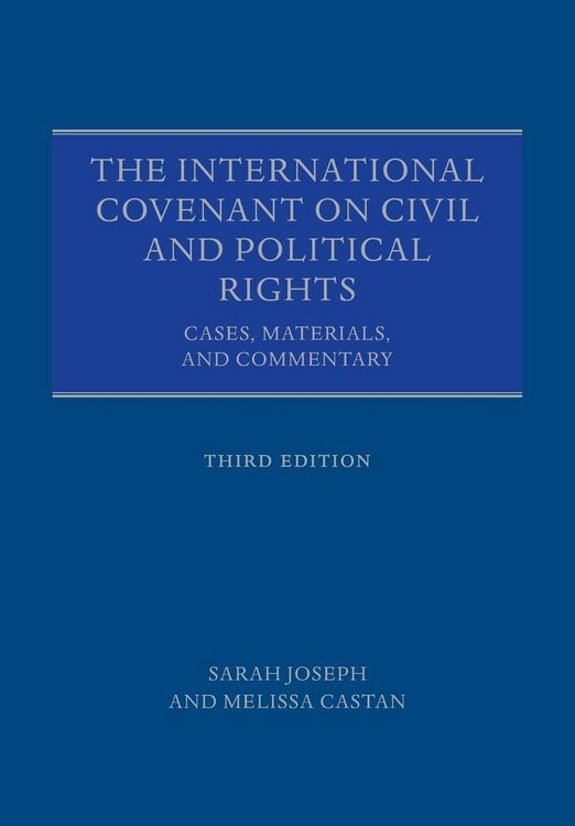 Produktbild: The International Covenant on Civil and Political Rights