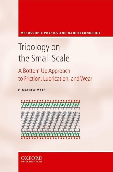 Produktbild: Tribology On The Small Scale