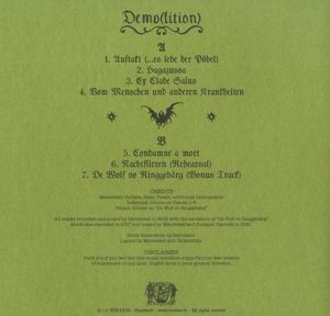 Produktbild: Demo (lition) (Black Vinyl)