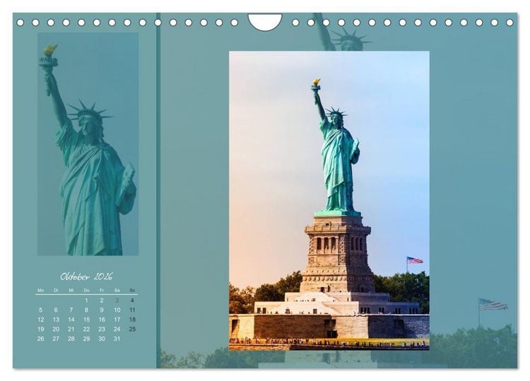 Produktbild: New York - einmal anders (Wandkalender 2026 DIN A4 quer), CALVENDO Monatskalender