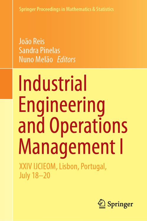 Produktbild: Industrial Engineering and Operations Management I