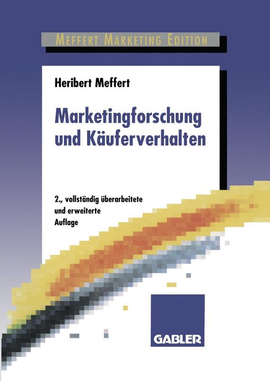 Produktbild: Marketingforschung und K&auml;uferverhalten