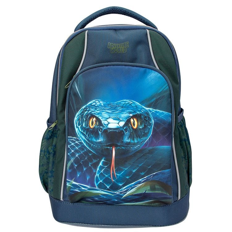 Produktbild: Adventure World Schulrucksack mit Schlange