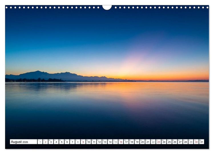 Produktbild: Der Chiemsee - Ansichten zum Tr&auml;umen (Wandkalender 2026 DIN A3 quer), CALVENDO Monatskalender