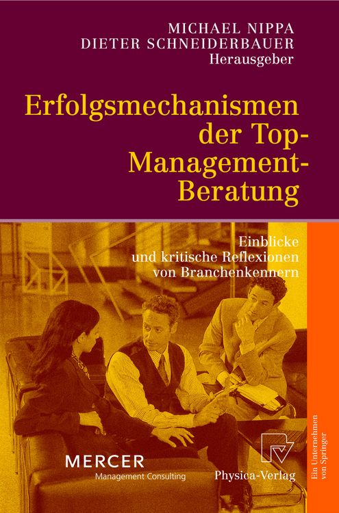 Produktbild: Erfolgsmechanismen der Top-Management-Beratung