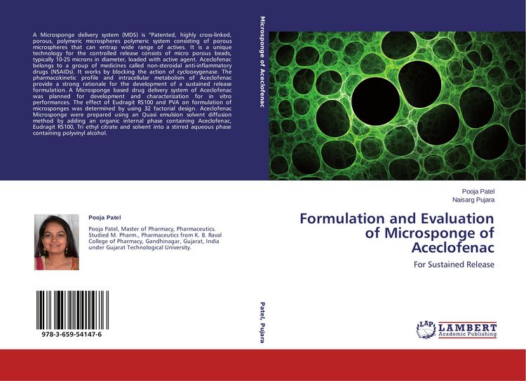 Produktbild: Formulation and Evaluation of Microsponge of Aceclofenac