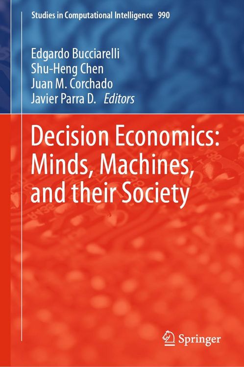 Produktbild: Decision Economics: Minds, Machines, and their Society